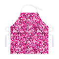 Breast Cancer Awareness Symbol Print Adjustable Apron