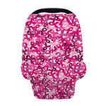 Breast Cancer Awareness Symbol Print Baby Seat Cover