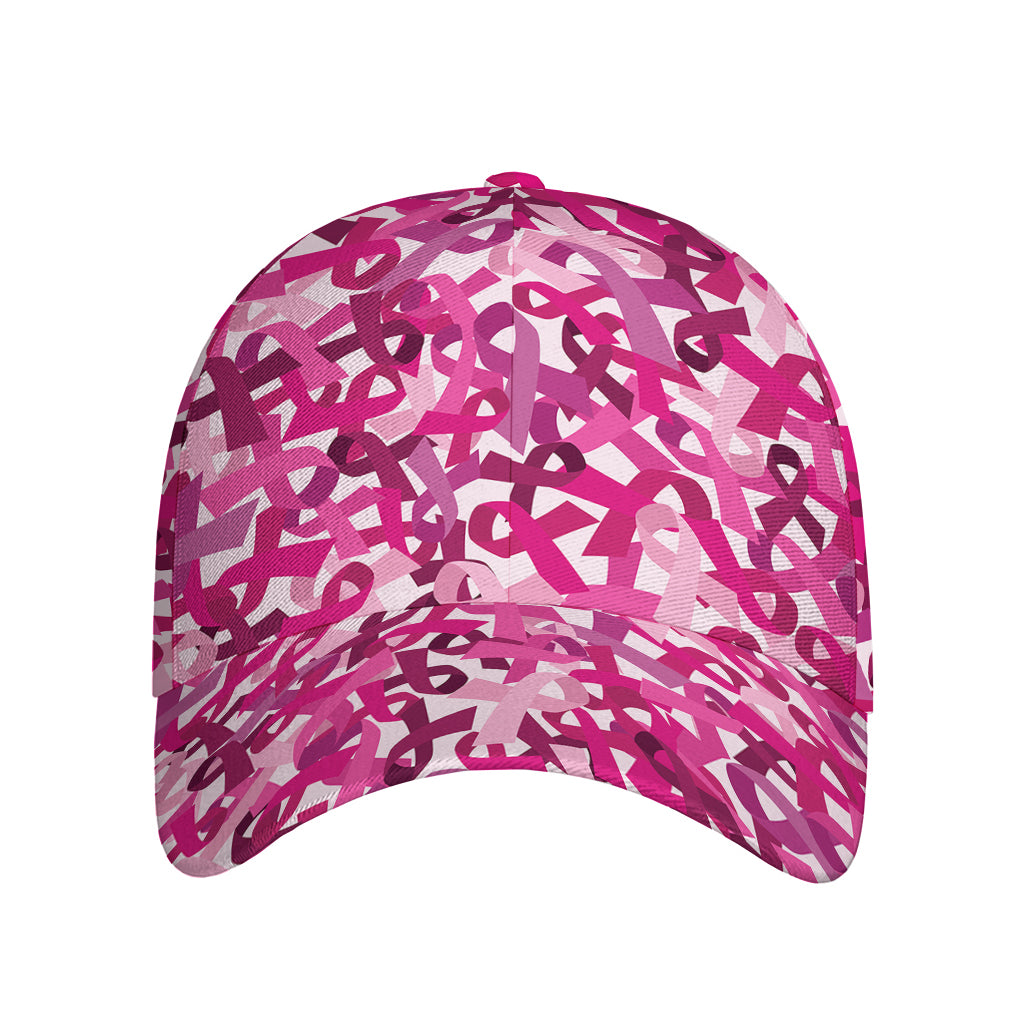Breast Cancer Awareness Symbol Print Baseball Cap