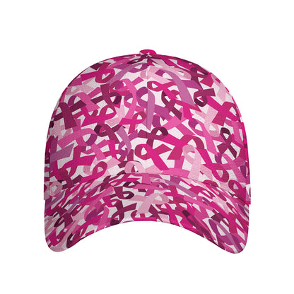 Breast Cancer Awareness Symbol Print Baseball Cap