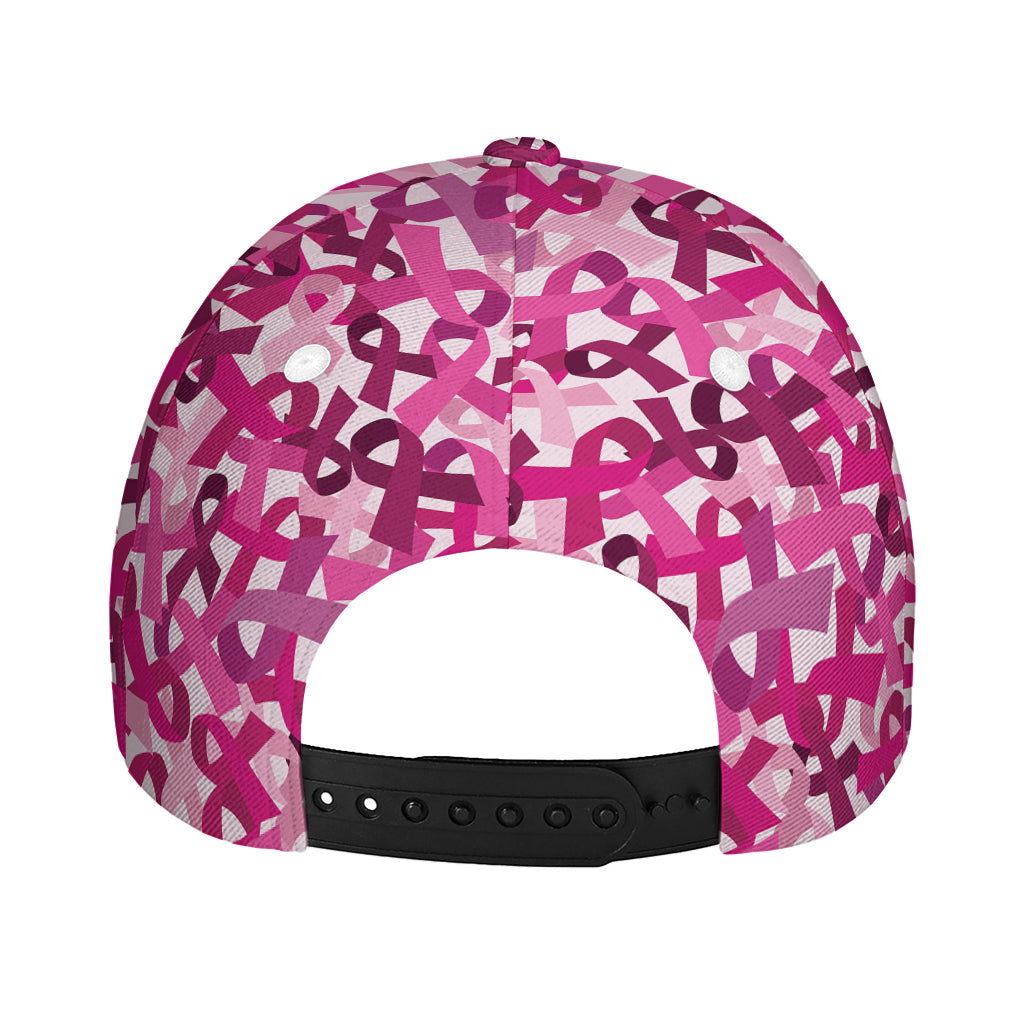 Breast Cancer Awareness Symbol Print Baseball Cap
