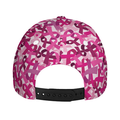 Breast Cancer Awareness Symbol Print Baseball Cap