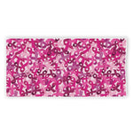 Breast Cancer Awareness Symbol Print Beach Towel