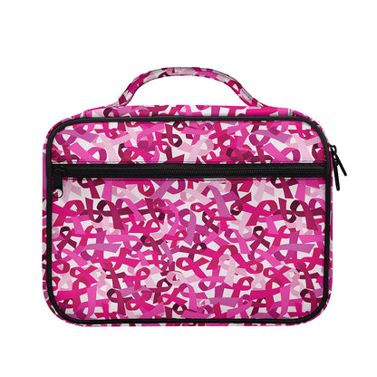 Breast Cancer Awareness Symbol Print Briefcase Bible Bag