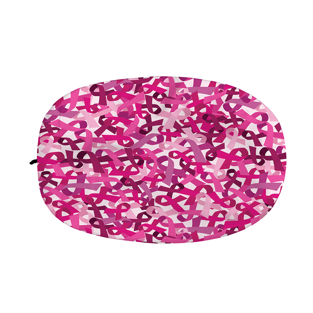 Breast Cancer Awareness Symbol Print Car Side Mirror Covers