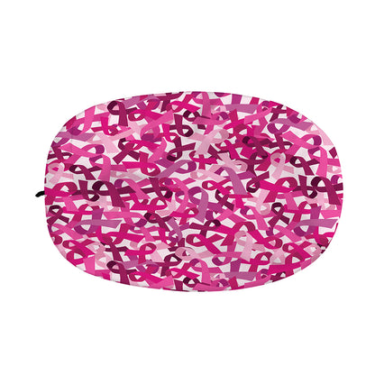 Breast Cancer Awareness Symbol Print Car Side Mirror Covers