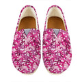 Breast Cancer Awareness Symbol Print Casual Shoes