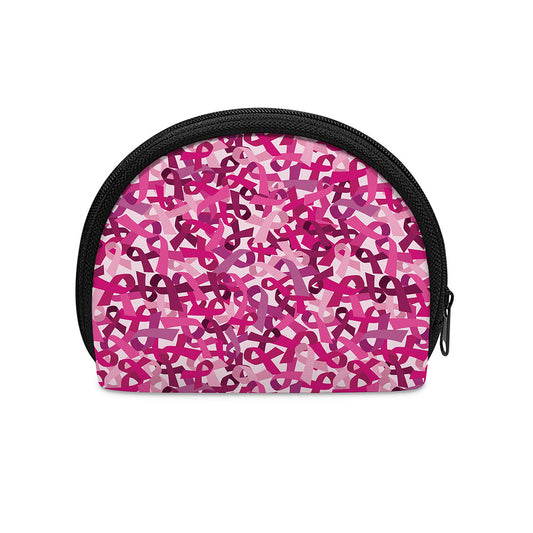 Breast Cancer Awareness Symbol Print Coin Purse