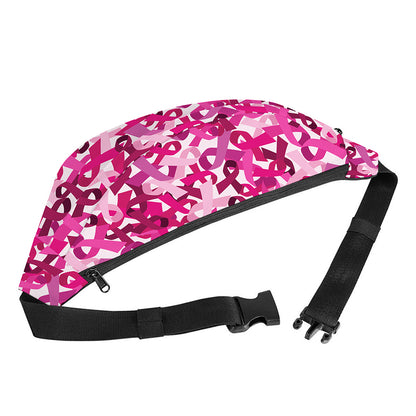 Breast Cancer Awareness Symbol Print Fanny Pack