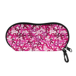 Breast Cancer Awareness Symbol Print Glasses Case