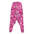 Breast Cancer Awareness Symbol Print Hammer Pants