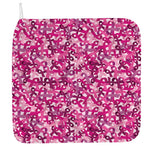 Breast Cancer Awareness Symbol Print Hand Towel