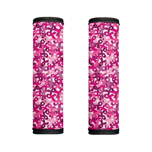 Breast Cancer Awareness Symbol Print Handle Covers