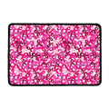 Breast Cancer Awareness Symbol Print Kitchen Mat