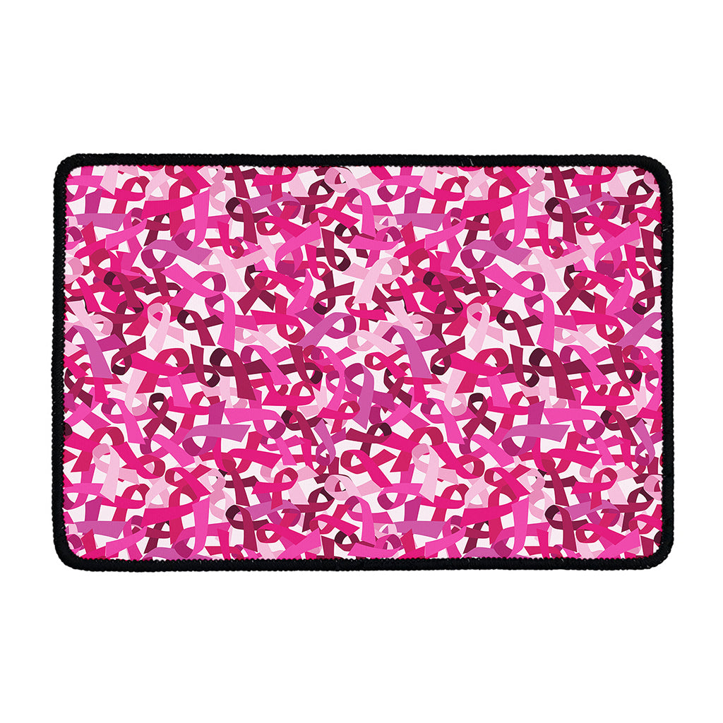 Breast Cancer Awareness Symbol Print Kitchen Mat
