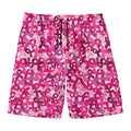Breast Cancer Awareness Symbol Print Men's Swim Trunks