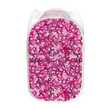 Breast Cancer Awareness Symbol Print Mesh Laundry Hamper