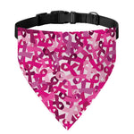Breast Cancer Awareness Symbol Print Over The Collar Dog Bandana