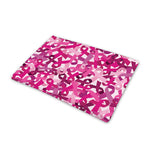 Breast Cancer Awareness Symbol Print Pet Cooling Mat Cover