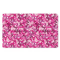 Breast Cancer Awareness Symbol Print Polyester Doormat