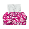 Breast Cancer Awareness Symbol Print Rectangle Tissue Box Cover