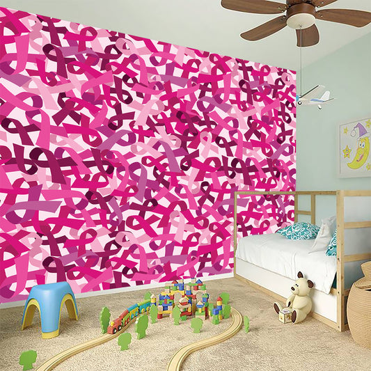Breast Cancer Awareness Symbol Print Wall Sticker