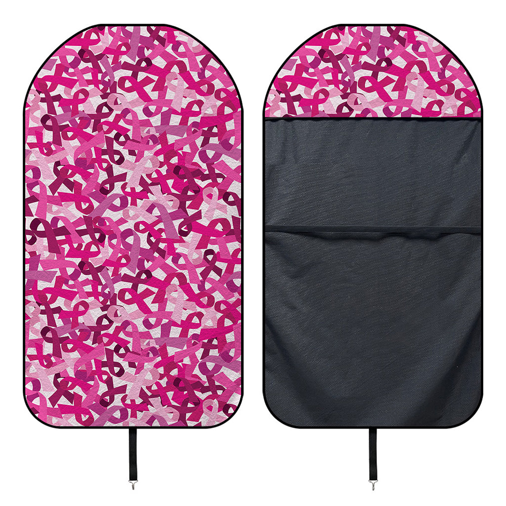 Breast Cancer Awareness Symbol Print Waterproof Car Seat Cover