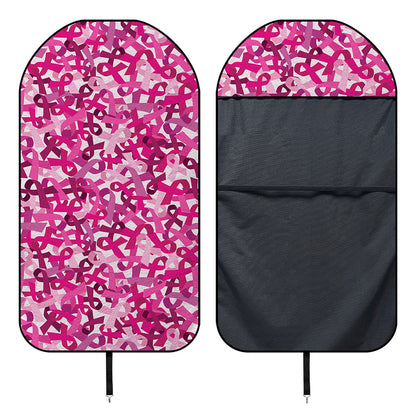 Breast Cancer Awareness Symbol Print Waterproof Car Seat Cover