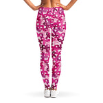 Breast Cancer Awareness Symbol Print Women's Leggings