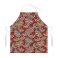 Brick Floral Bohemian Pattern Print Adjustable Apron