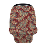 Brick Floral Bohemian Pattern Print Baby Seat Cover