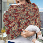 Brick Floral Bohemian Pattern Print Baby Seat Cover