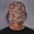 Brick Floral Bohemian Pattern Print Baseball Cap
