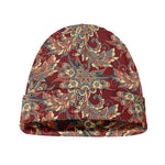 Brick Floral Bohemian Pattern Print Beanie