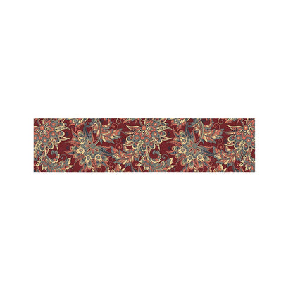 Brick Floral Bohemian Pattern Print Bed Runner