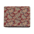 Brick Floral Bohemian Pattern Print Bifold Wallet