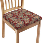 Brick Floral Bohemian Pattern Print Chair Cushion Cover