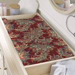 Brick Floral Bohemian Pattern Print Changing Pad Cover