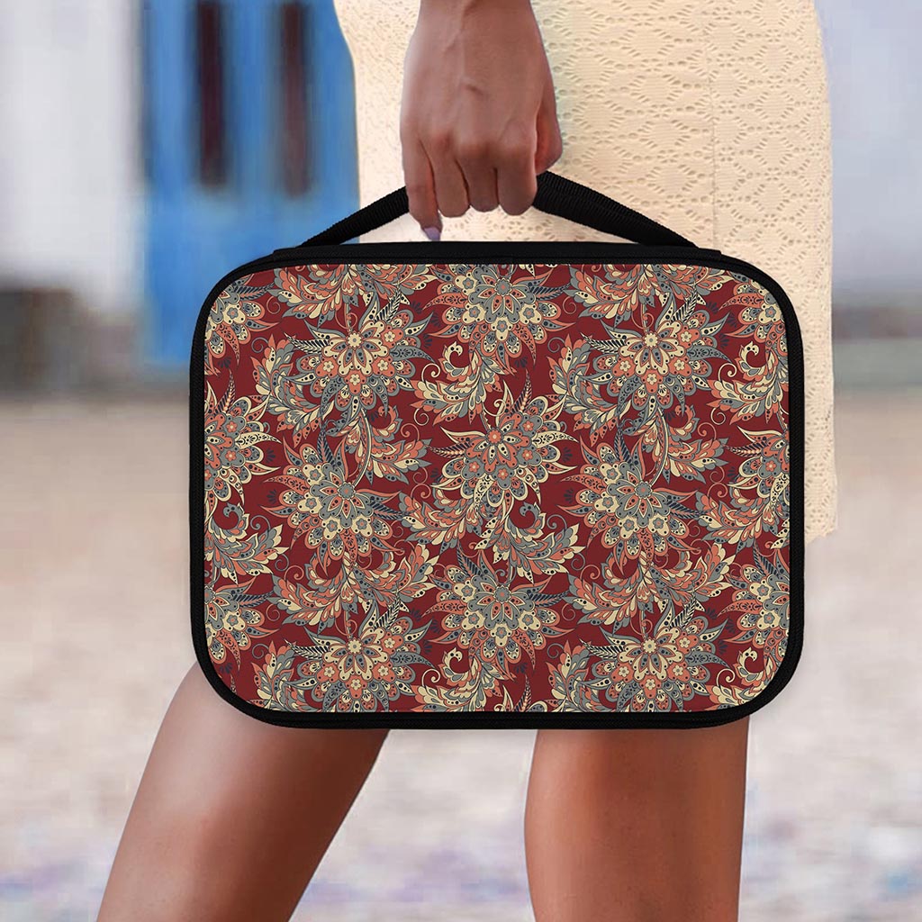 Brick Floral Bohemian Pattern Print Classic Bible Case