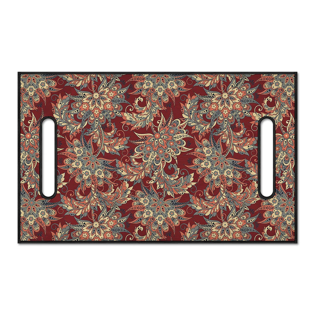 Brick Floral Bohemian Pattern Print Golf Cart Seat Cover