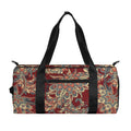 Brick Floral Bohemian Pattern Print Gym Bag