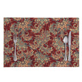 Brick Floral Bohemian Pattern Print Placemat