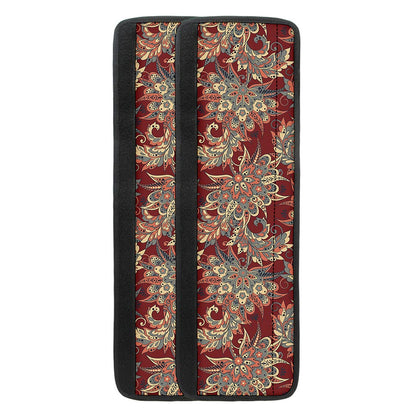 Brick Floral Bohemian Pattern Print Refrigerator Handle Covers