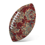 Brick Floral Bohemian Pattern Print Rugby Ball
