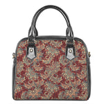 Brick Floral Bohemian Pattern Print Shoulder Handbag