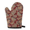 Brick Floral Bohemian Pattern Print Single Oven Mitt