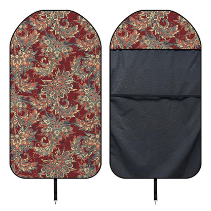 Brick Floral Bohemian Pattern Print Waterproof Car Seat Cover