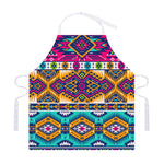 Bright Colors Aztec Pattern Print Adjustable Apron