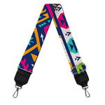 Bright Colors Aztec Pattern Print Bag Strap