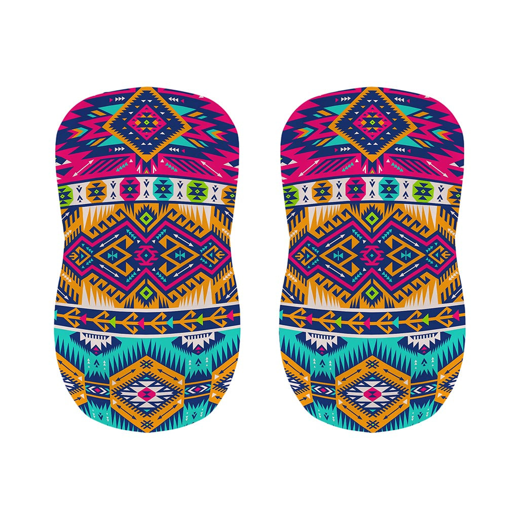 Bright Colors Aztec Pattern Print Bar Stool Covers